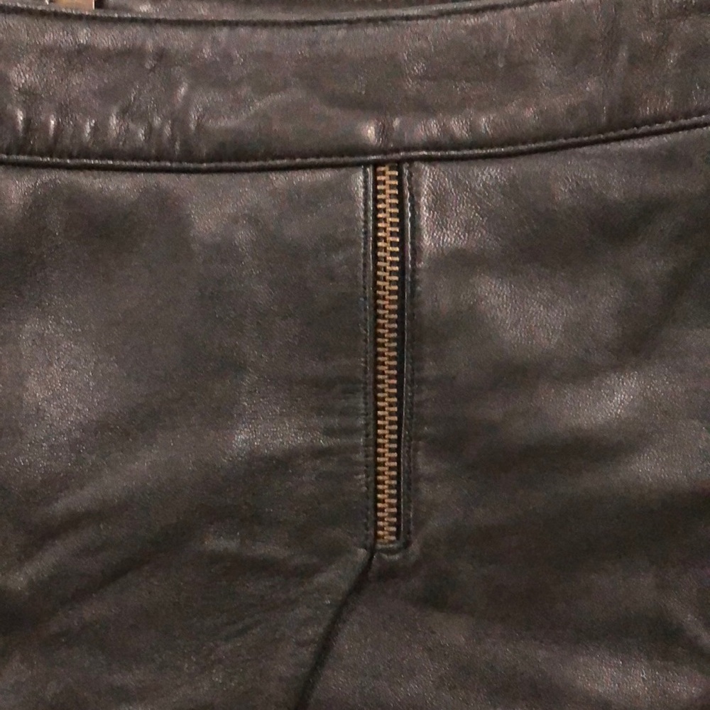 Mason Leather skirt. Never worn - Picture 2 of 5